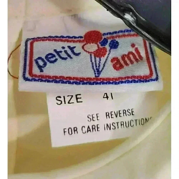 NWT Size 4T Petit Ami Yellow Floral Rose Smocked Dress - Picture 3 of 7